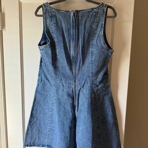 Abercrombie & Fitch Denim Mini Dress – Size Large